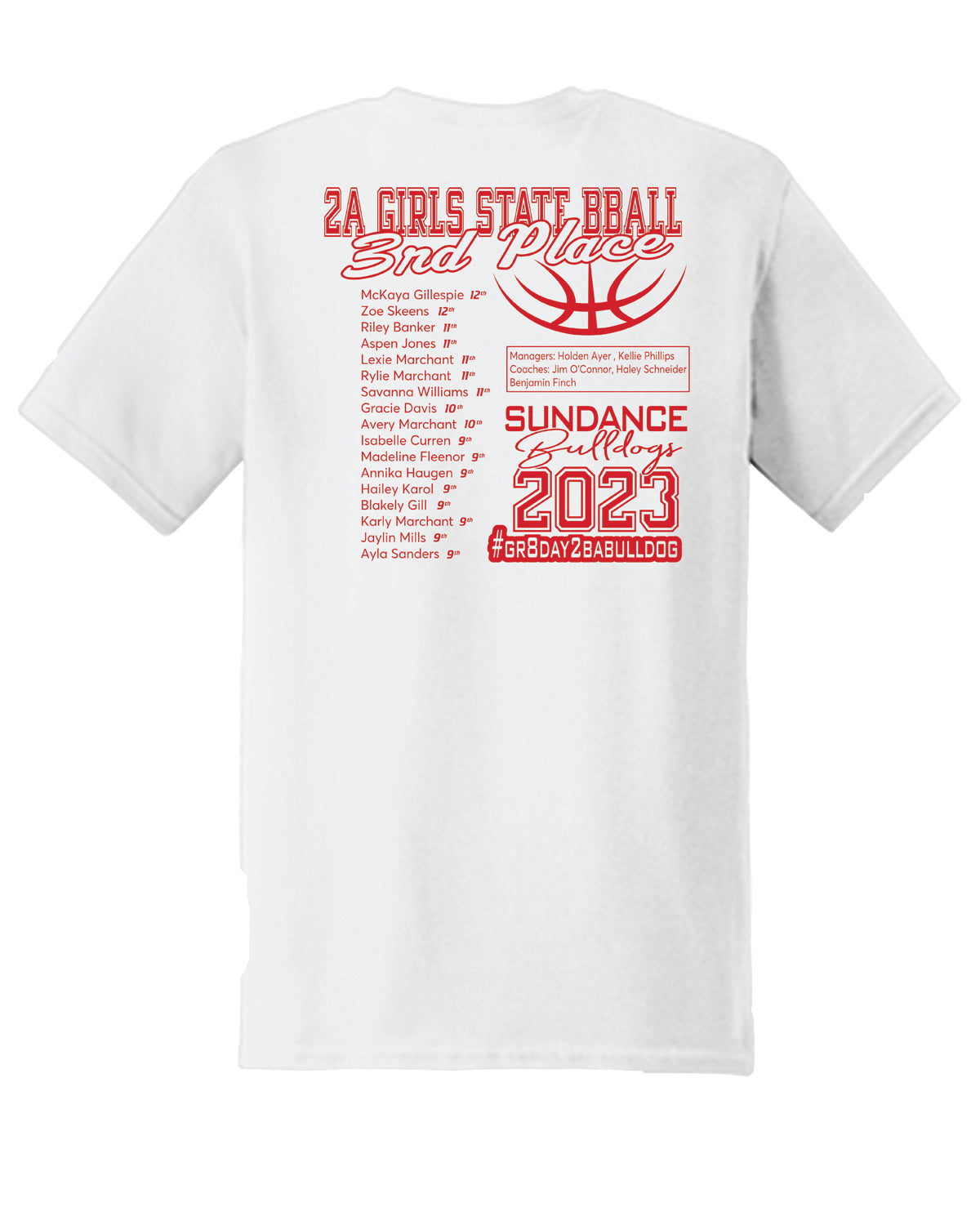 WE BELIEVE State Bball 3rd Place T-Shirt