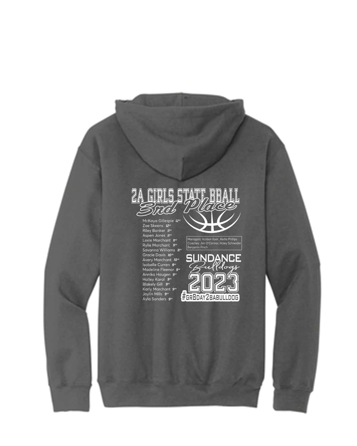 WE BELIEVE State Bball 3rd Place Hoody